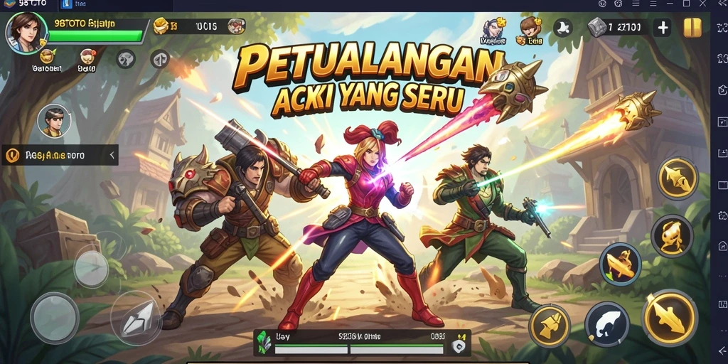 Gameplay mendebarkan dalam aksi yang penuh tantangan di 98TOTO.