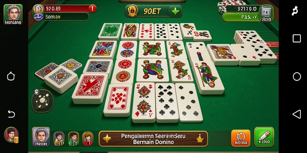 Tampilan gameplay seru dalam 9ET yang menarik dan interaktif.