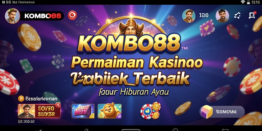 Tampilan menarik dari gameplay Kasino yang mengasyikkan di KOMBO88.