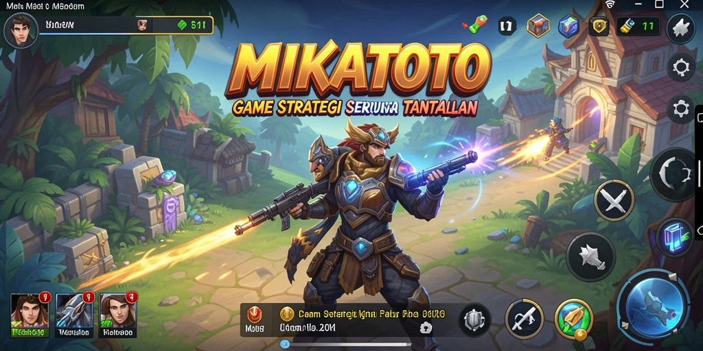 Gameplay seru MIKATOTO dengan strategi mendalam.