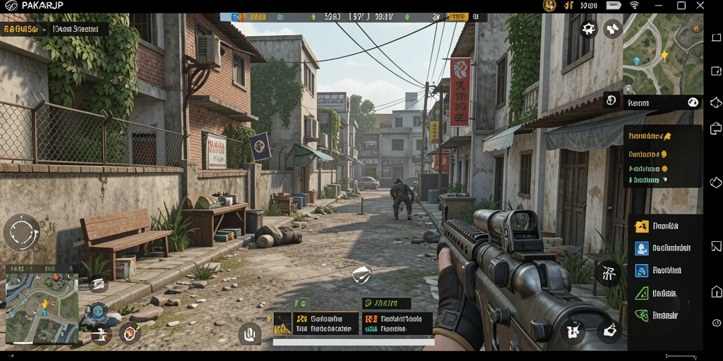 Tampilan gameplay PAKARJP yang menarik dan penuh warna.